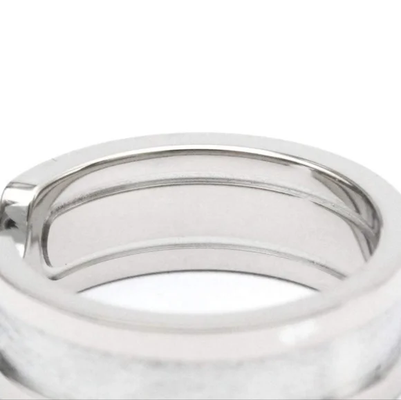 SOLD- Cartier C De Cartier 18K White Gold Diamond Ring - Picture 6 of 12